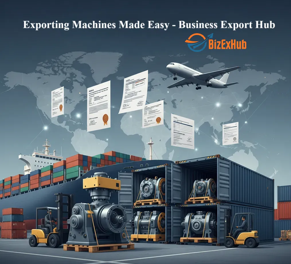Exporting Machines Made Easy - A Guide By Business Export Hub