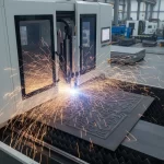 Laser Cutting Machine Cutting MS Sheet