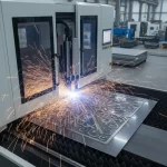 Laser Cutting Machine Cutting SS Sheet