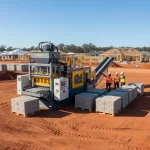 Automatic Fly Ash Brick Making Machine Factory Setup Producing Eco-Friendly Bricks
