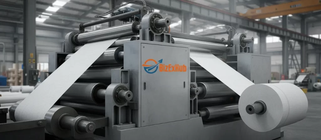 Heavy-duty woven fabric lamination machine