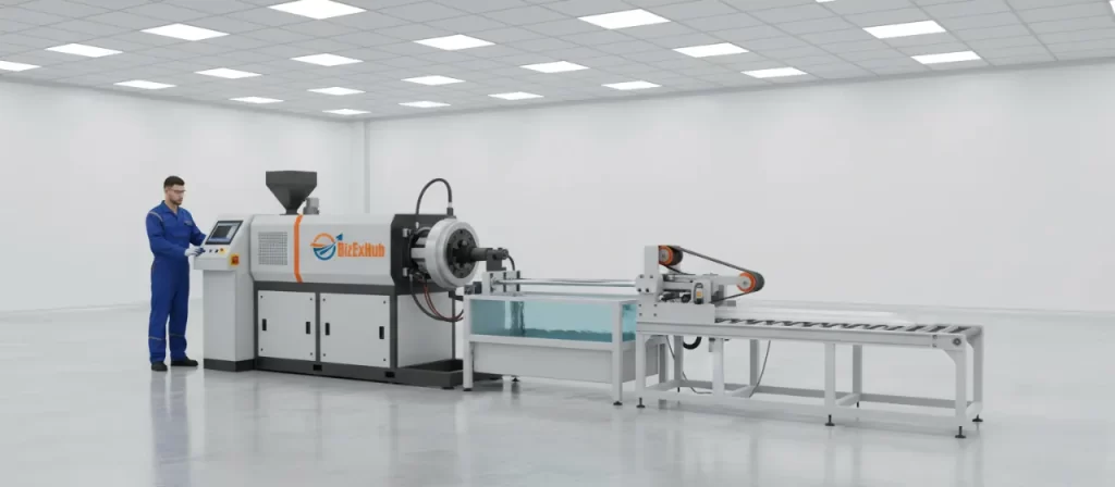 Small Turnkey Line Small PVC Profile Plant
