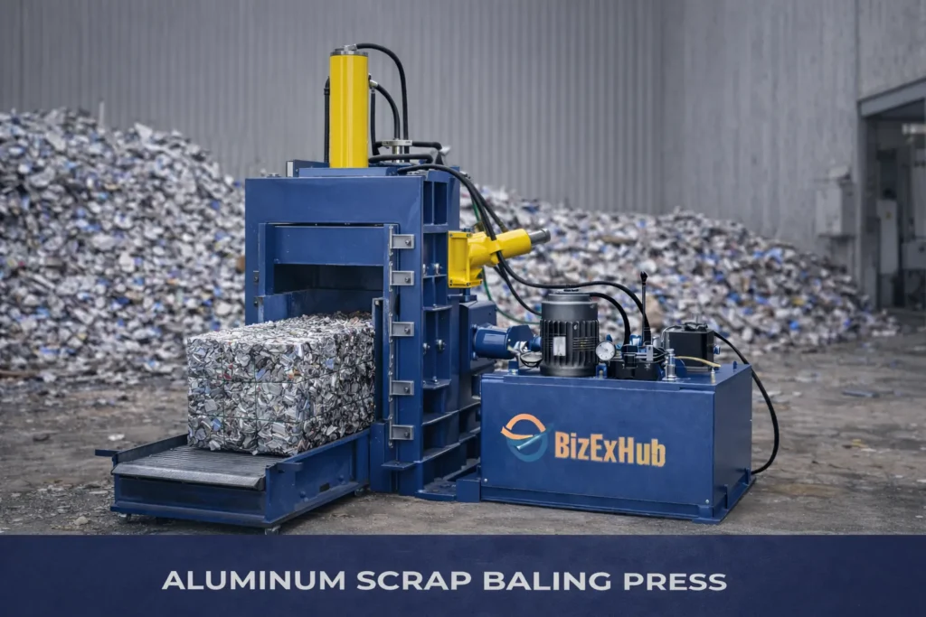 Aluminum Scrap Baling Press Machine