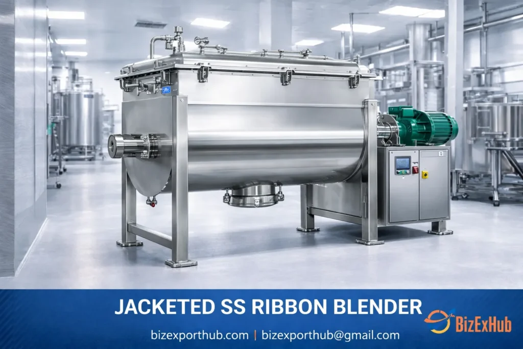 Jacketed SS Ribbon Blender