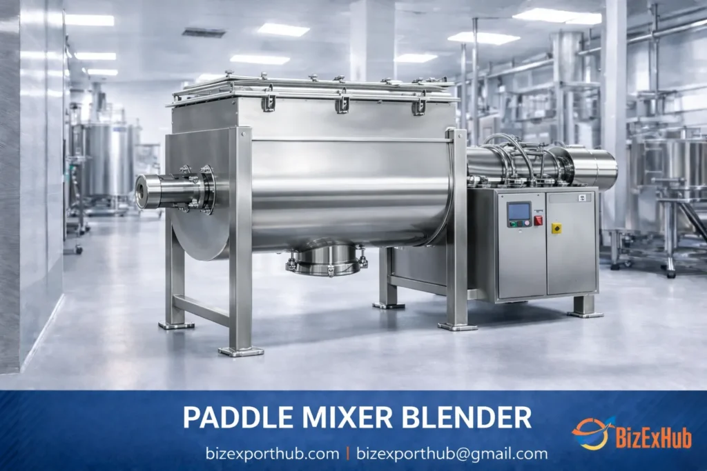 Paddle Mixer SS Ribbon Blenders
