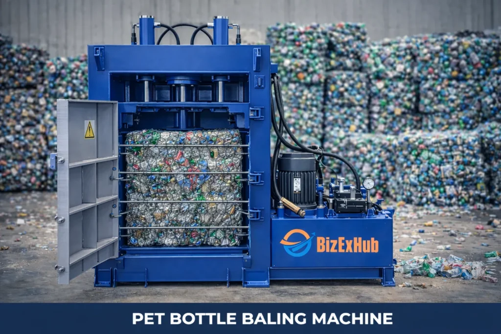 Pet Bottle Baling Machine