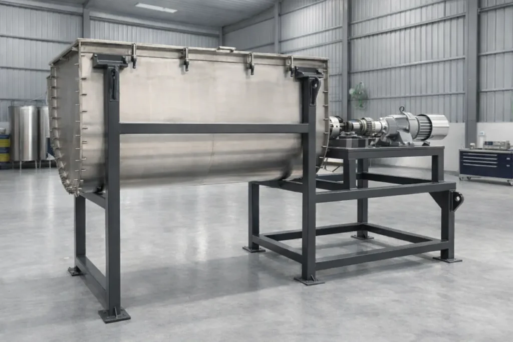 Stainless Steel Ribbon Blenders