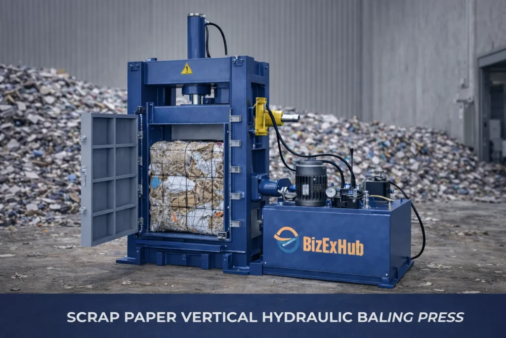 Scrap Paper Vertical Hydraulic Baling Press