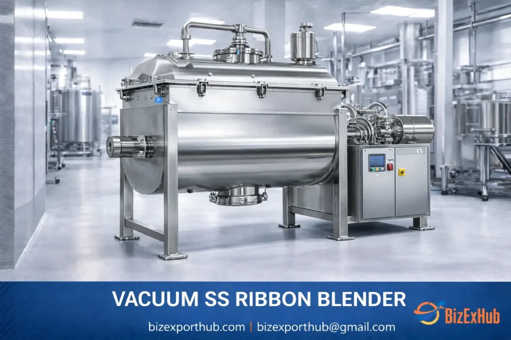 Vacuum SS Ribbon Blender